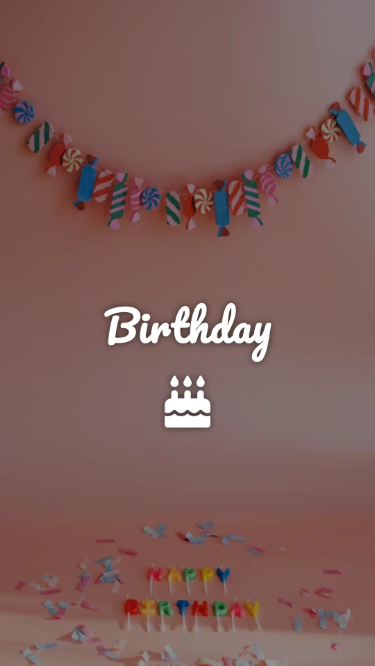 Personalized Birthday Video