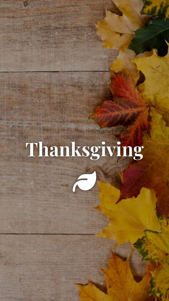 Personalized Thanksgiving Video